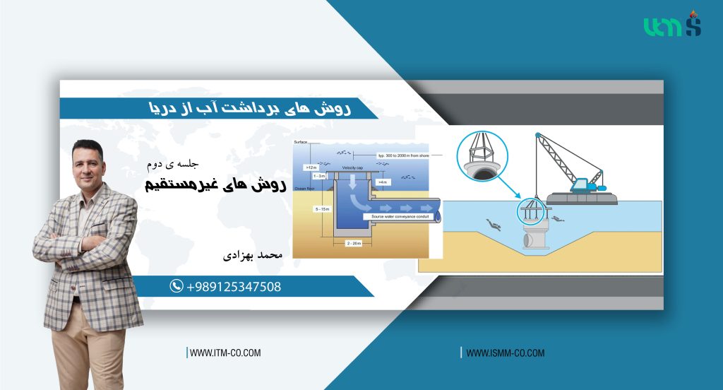روشهای غیر مستقیم برداشت آب از دریا